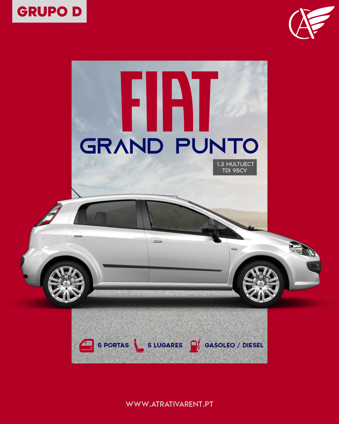 Fiat Grand Punto Diesel ou Similar