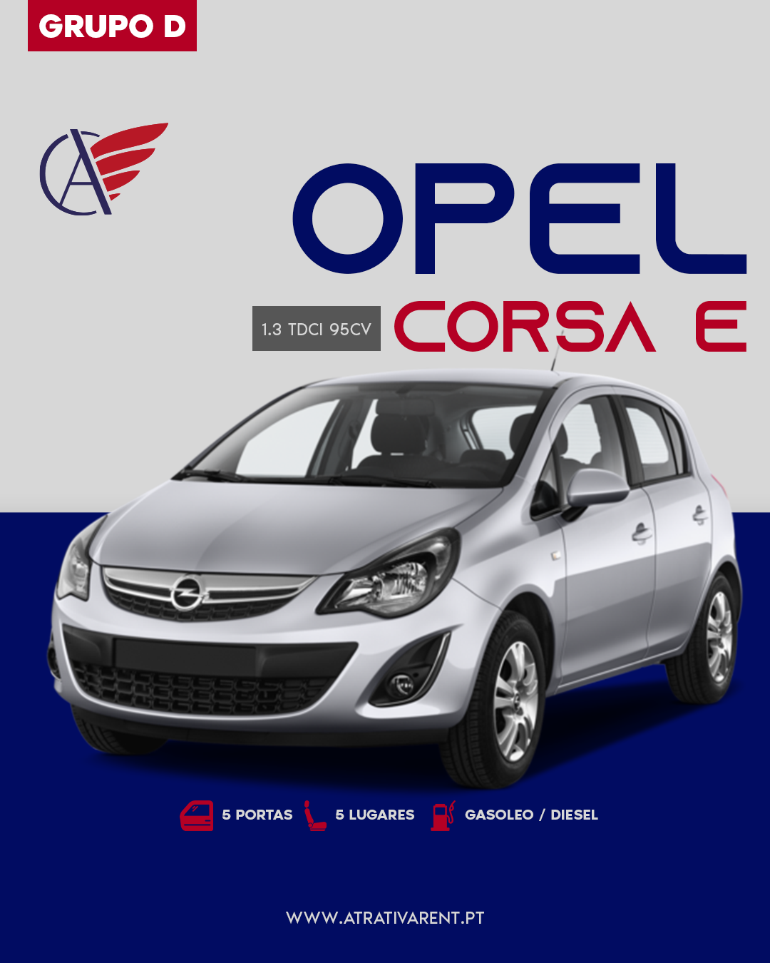 Opel Corsa Diesel ou Similar